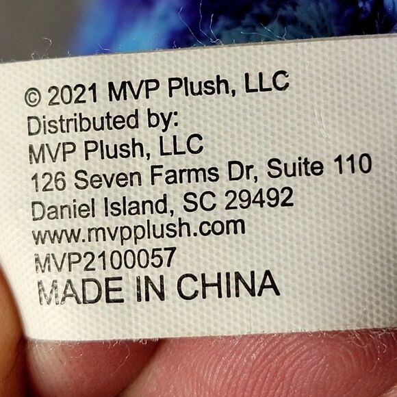 Winkeez Wisdom The Owl Plush Stuffed Blue and Purple 8 inch 2021 Wise MVP Brand - Picture 7 of 9